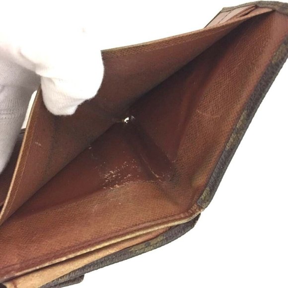 945135O Louis Vuitton Wallet Portefeiulle Elise Brown Monogram - Picture 6 of 9